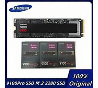 SAMSUNG 9100 Pro 1TB 2TB 4TB Internal Solid State Drive M.2 2280 PCIe5.0X4 NVMe SSD Best for AI Computing Gaming and Workstation