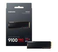 Samsung Memory MZ-VAP8T0CW 9100 PRO 8TB Internal SSD with Heat Sink, PCIe 5.0 x4, NVMe 2.0, SSD Designed for Pros & Gamers, Compatible with PC & Playstation 5, 5 Year Limited Warranty (UK Version)