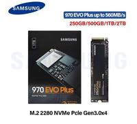 Samsung 970 EVO Plus SSD 1TB 2TB 500GB 250GB MLC NVMe Hard Drive HDD Hard Disk M.2 2280 Internal Solid State Drive for Laptop PC