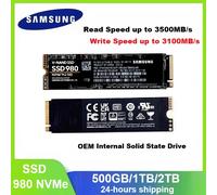 SAMSUNG 980 SSD NVMe M.2 Internal Solid State Disk Hard Drive 250GB 500GB 1TB 2TB TLC PCIe 4.0 SSD Laptop Desktop disco duro