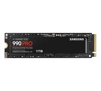 Samsung 990 PRO 1TB PCIe 4.0 (up to 7450 MB/s) NVMe M.2 (2280) Internal Solid State Drive (SSD) (MZ-V9P1T0BW)