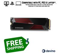 Samsung 990 PRO Heatsink SSD - 2TB - PCIe 4.0 NVMe M.2 Internal Solid State Drive