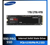 Samsung 990 Pro 1TB 2TB 4TB SSD PCIe Gen 4.0x4 Solid State Drive NVMe 2.0 M.2 2280 Internal SSD for Desktop Laptop