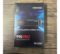 Samsung 990 PRO 2TB, NVMe M.2 SSD, PCIe 4.0, 7,450 MB/s - MZ-V9P2T0BW