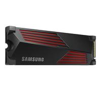 Samsung 990 PRO Heatsink NVMe M.2 SSD with heat sink, 2 TB, PCIe 4.0, 7,450 MB/s read, 6,900 MB/s write, Internal SSD with RGB for PC/console gaming and video editing, MZ-V9P2T0CW