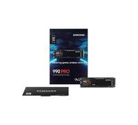 Samsung 990 PRO(MZ-V9P2T0BW) 2TB NVMe SSD, PCIe Gen4, M.2 Interface, 2280, Read 7450 MB/s, Write 6900 MB/s, 5 Year Warranty
