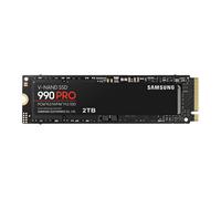 Samsung 990 PRO NVMe M.2 SSD, 2 TB, PCIe 4.0, 7,450 MB/s read, 6,900 MB/s write