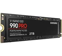 Samsung 990 PRO SSD 1TB PCIe 4.0 M.2 Internal Solid State Hard Drive, Fastest Speed for Gaming, Heat Control, Direct Storage and Memory Expansion for Video Editing, Heavy Graphics, MZ-V9P1T0B/AM