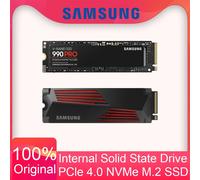SAMSUNG 990 PRO with Heatsink SSD 1TB 2TB 4TB PCIe Gen 4.0x4 Solid State Drive NVMe 2.0 M.2 2280 Internal SSD for Desktop Laptop
