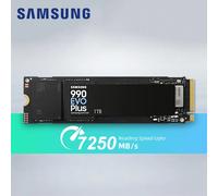 Samsung 990EVO Plus SSD 1TB 2TB 4TB PCIe Gen 4.0x4 / Gen 5.0x2 M.2 2280 Speeds Up-to 7250 MB/s Upgrade Storage for PC/Laptops