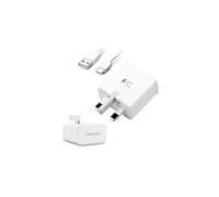 Samsung Adaptive Fast Charger EP-TA200 + EP-DG970BWE USB-C Cable (2.0A) for Galaxy A32 5G, A13 5G, M32 5G, M23