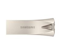 Samsung BAR Plus 128 GB Type-A 300 MB/s USB 3.1 Flash Drive Champagne Silver (MUF-128BE3)