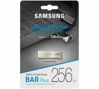 Samsung MUF-256BE3/EU 256 GB Bar Plus Champagne Silver USB Flash Drive