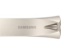 SAMSUNG Bar Plus USB 3.1 Memory Stick - 256 GB, Champagne Silver, Gold,Silver/Grey