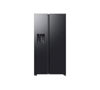 SAMSUNG Bespoke AI Series 7 SpaceMax RS70F66KCFEU American-Style Fridge Freezer - Black, Black