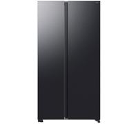 SAMSUNG Bespoke AI Series 7 SpaceMax RS70F67QCFEU American-Style Fridge Freezer - Black, Black