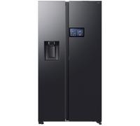 SAMSUNG Bespoke AI Series 9 RS90F64EDFEU American-Style Smart Fridge Freezer - Black, Black