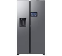SAMSUNG Bespoke AI Series 9 RS90F64EETEU American-Style Smart Fridge Freezer - Silver, Silver/Grey