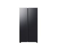 Samsung Series 6 SpaceMax™ RS70F65QEFEU Wifi Connected Total No Frost American Fridge Freezer - Black - E Rated, Black