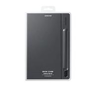 Samsung Book Cover EF-BT860 - Protection à rabat pour tablette - touché cuir - gris - pour Galaxy Tab S6