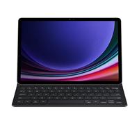 Samsung Book Cover Keyboard Slim EF-DX710 for Galaxy Tab S9, One Piece Tablet Cover, Tablet Case, Slim, Lightweight Design, QWERTY Keyboard, POGO Pin, S Pen Compartment, Gesture Control, Black