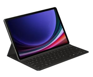 Samsung Book Cover Keyboard Slim Tablet Case with Keyboard for Galaxy Tab S9 | S9 FE | S10 FE Black