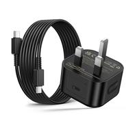 Samsung Charger, 25W USB C Super Fast Charging with 6.6ft USB C Data Cable Charger Cable Compatible with Samsung Galaxy S24 Ultra/S23/S22+ fe 5G/Z Flip 3/Z Fold 3 5G/Note 20/10