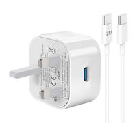 Samsung Charger USB C, 2Pack Samsung Fast Charging Plug and Cable 2M for Galaxy S25/S24/S23/S22/S21/S20/A17/A16/A23/A24/A25/A26/A32/A33/A34/A35/A36/A52/A53/A54/A55/A56, USBC Plug UK with Type C Lead