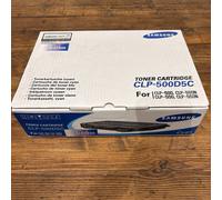 Samsung CLP-500D5C Cyan Toner Cartridge For 500/550 Printer Original Genuine