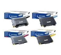 Samsung CLP-510D Toner Cartridges Multipack - CMYK 4 Cartridges Pack