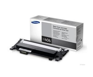 Samsung CLT-K406S Original Samsung CLT K406S Black Laser Toner Cartridge, 1.5K Page Yield