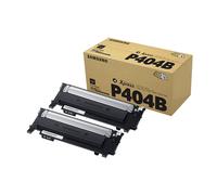 Samsung CLT-P404B/ELS/P404B Toner cartridge black twin pack. 2x1.5K pa