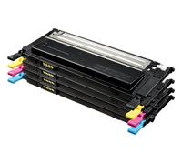 Samsung SU392A CLT-P4092C Toner Cartridges,Black/Cyan/Magenta/Yellow, Pack of 4