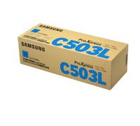 Samsung Toner Cartridge SU014A CLT-C503L High Yield Cyan 5K Pages Pack of 1
