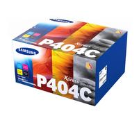 Samsung CLTP404C Black Cyan Magenta Yellow Standard Capacity Toner Cartridge Multipack 1.5K + 3 x 1K pages (Pack 4) - SU365A