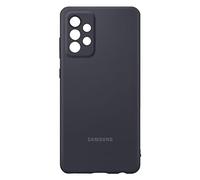 Samsung compatible A72 Silicone Cover Black