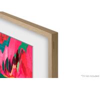 Samsung Customisable Modern Teak Bezel for The Frame 85" TV