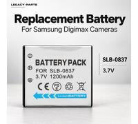 Samsung Digimax SLB-0837 Replacement Battery - i6 PMP L50 L60 L80 NV3