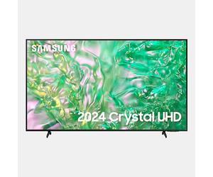 Samsung DU8070 Crystal UHD 4K 43" Smart TV, With Object Tracking Sound Lite, AirSlim, Gaming Hub, Crystal Processor 4K, Smart TV powered by Tizen, UE43DU8070UXXU, English Model (2024)