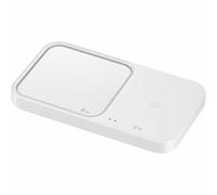 Original QI Wireless Charger 15W Dual Stand for Samsung EP-P5400 white