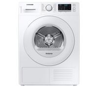 Samsung DV80TA020TE 8kg Heat Pump Condenser Dryer in White A Rated