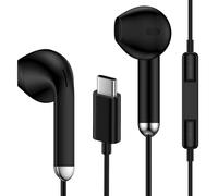 Samsung Earbuds Wired for Galaxy S26 S25 Ultra S24 S23 S22 S21 A17 A56 A36 A16 A55 A35 A15 A54 A14 A53 Z Flip/Fold 7 6 5 4,USB C Wired Headphones Earphones Earbuds for iPhone 17e 17 16e 16 15 Pro Max