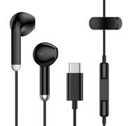 Samsung Earbuds Wired USB C for Galaxy A56/A36/A26/A16 5G/A15/A55/A35/A06/A25/S25 Ultra/S24 FE/S23/S22/S21,Type C Wired Headphones with Microphone Earphones for iPhone 16e 16 15,iPad,Pixel 9a,One Plus