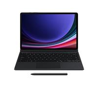 Samsung EF-DX815 Protective Case for Galaxy Tab S9+ | QWERTZ Keyboard, Function Keys, POGO Connector, Touchpad, S Pen Compartment and Gesture Control Black