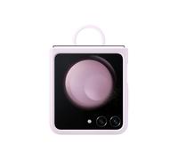 Samsung Galaxy Z Flip 5 Silicone Case with Ring Lavender