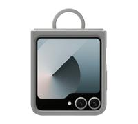 Samsung Silicone Case with Ring for Galaxy Z Flip6, Grey
