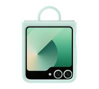 Samsung Galaxy Z Flip 6 Silicone Case with Ring Mint - EF-PF741TMEGWW