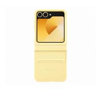 Samsung Galaxy Official Faux Leather Kindsuit Case for Galaxy Z Flip6, Yellow