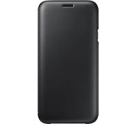 Official Samsung Flip Wallet Cover, standcase for Samsung Galaxy J7 2017 - Black