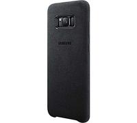 Genuine Official Samsung "Alcantara" Cover for Samsung Galaxy S8+ Plus - Silver/Grey